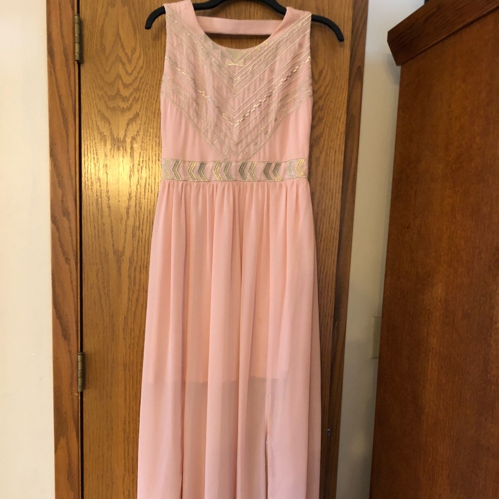 Blush pink dress